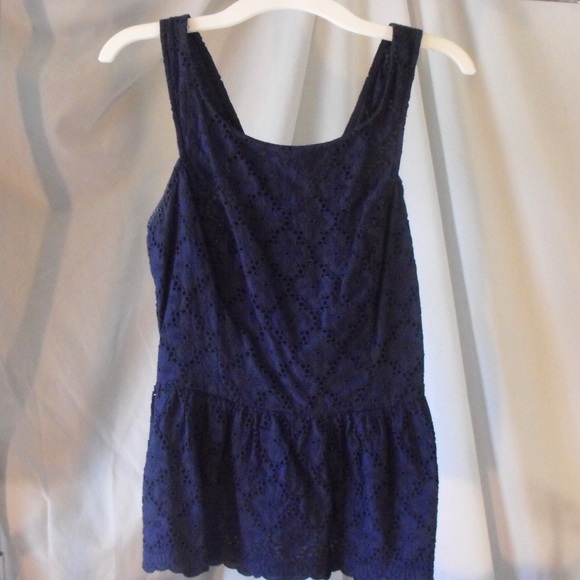 Lilly Pulitzer Ashton Ruffled Peplum Tank - Picture 3 of 3